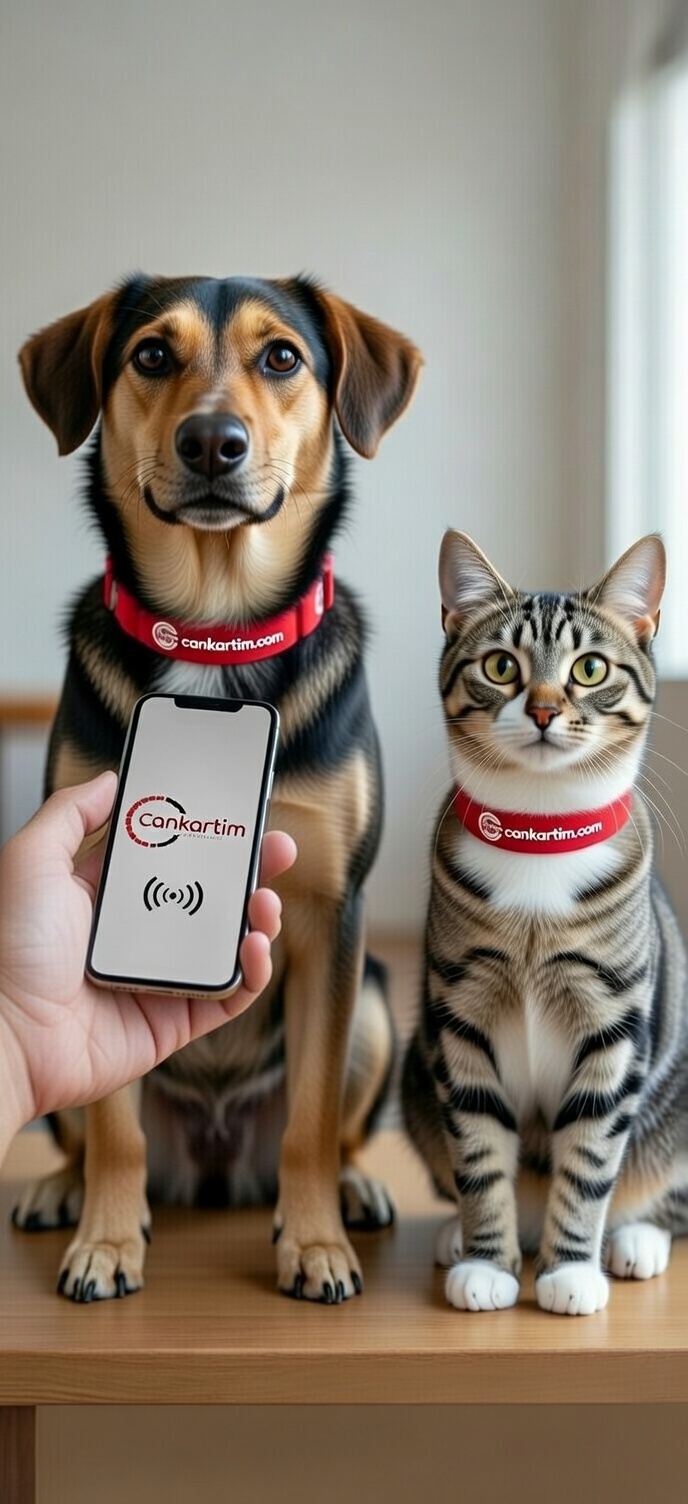 Cankartim NFC etiketli köpek ve kedi